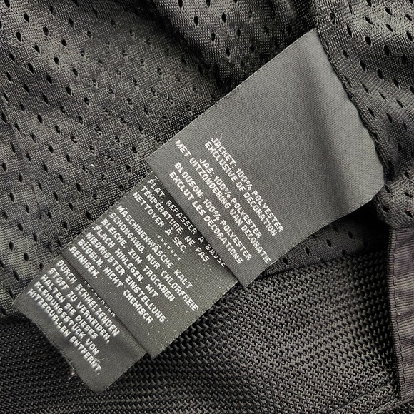 Harley Davidson Women Cora Mesh Racing Riding Bike Jacket Black Logo XL - Picture 9 of 16